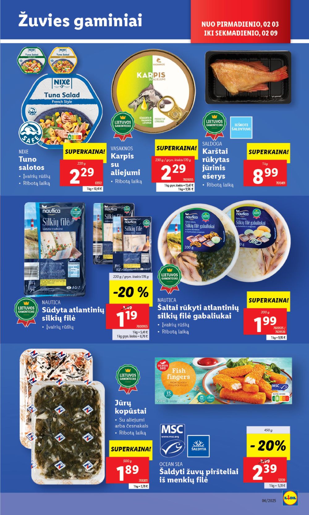 lidl - LIDL - Maisto prekių pasiūlymai (2025 02 03 - 2025 02 09) - page: 23