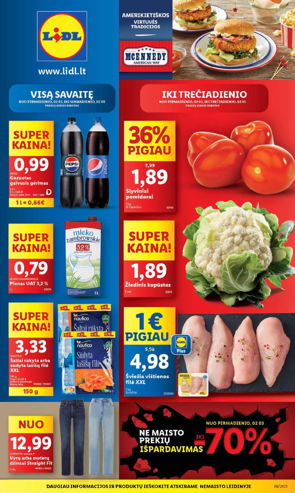 lidl - LIDL - Maisto prekių pasiūlymai (2025 02 03 - 2025 02 09)