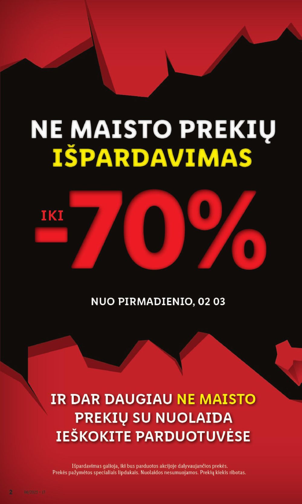 lidl - LIDL - Ne maisto prekių pasiūlymai (2025 02 03 - 2025 02 09) - page: 2