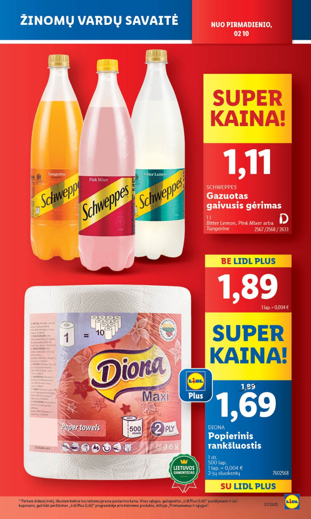 lidl - LIDL - Maisto prekių pasiūlymai (2025 02 10 - 2025 02 16) - page: 12