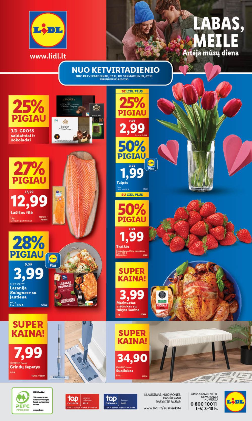 lidl - LIDL - Maisto prekių pasiūlymai (2025 02 10 - 2025 02 16) - page: 40