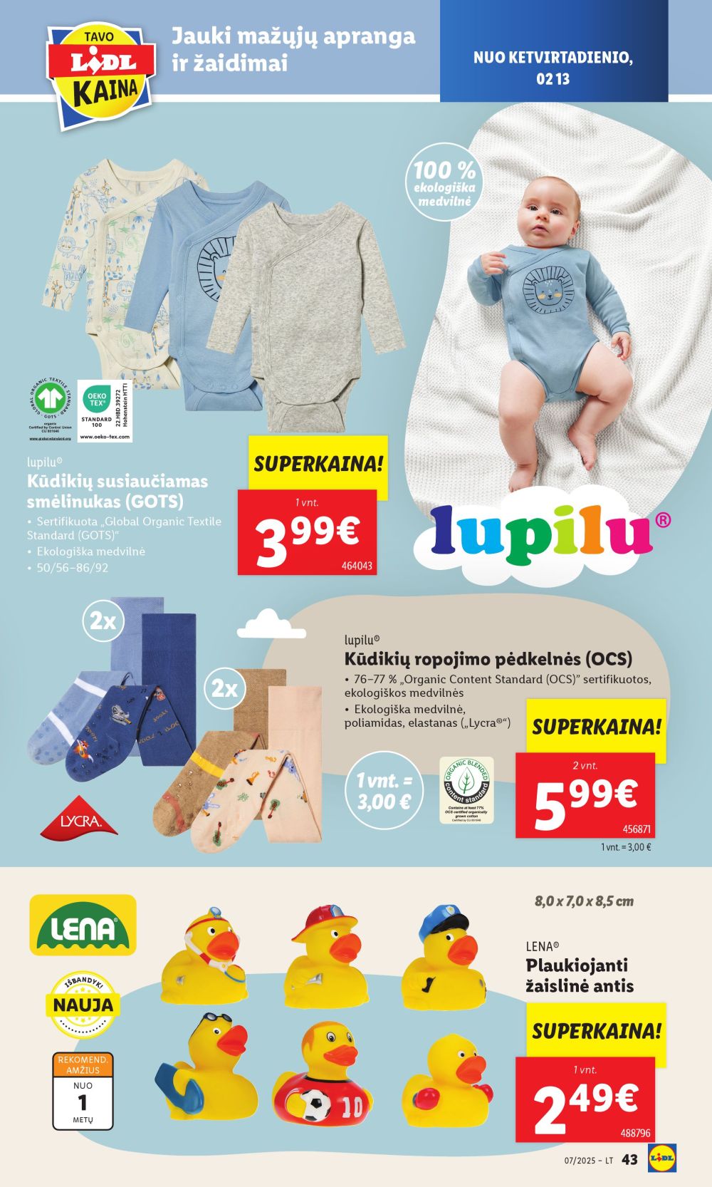 lidl - LIDL - Ne maisto prekių pasiūlymai (2025 02 10 - 2025 02 16) - page: 39