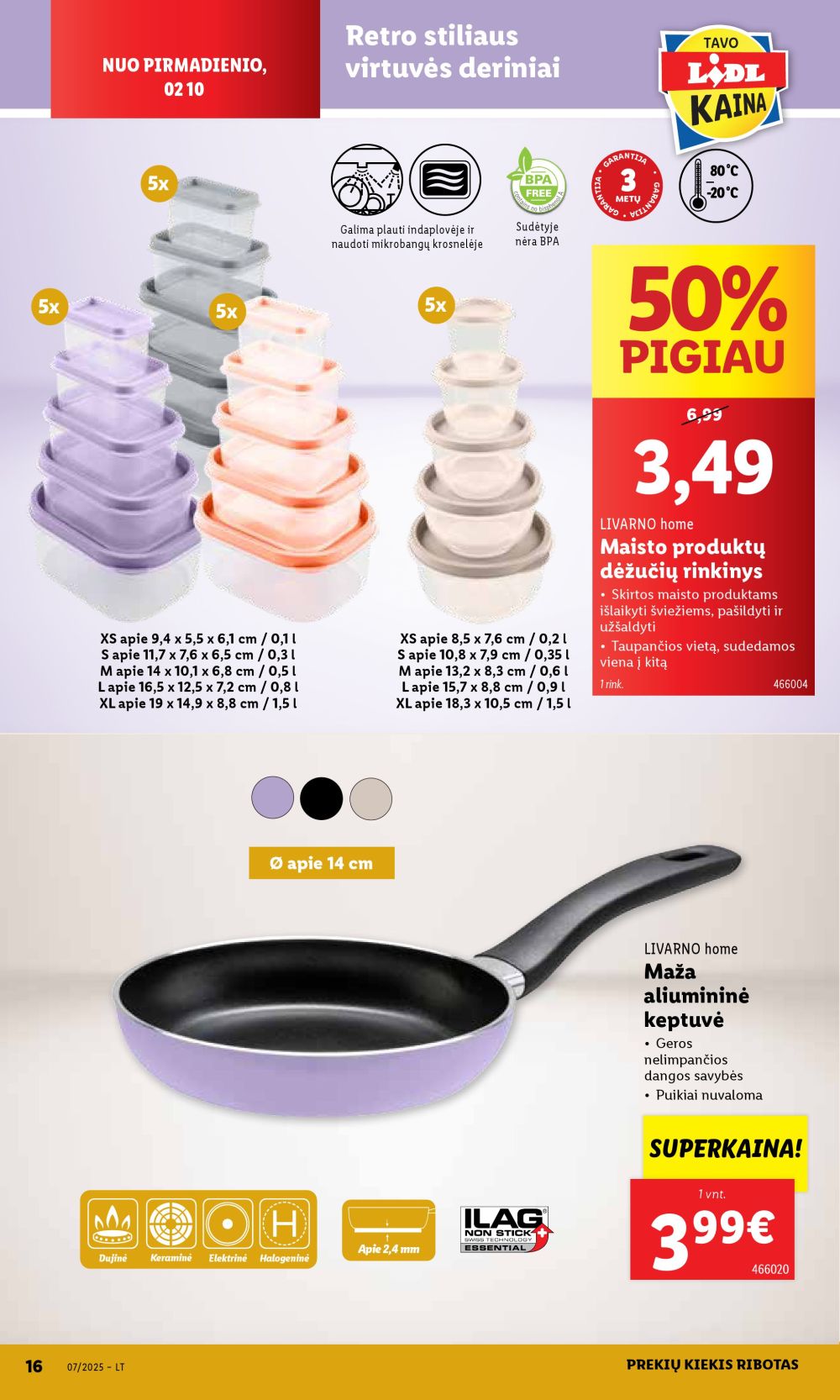 lidl - LIDL - Ne maisto prekių pasiūlymai (2025 02 10 - 2025 02 16) - page: 16