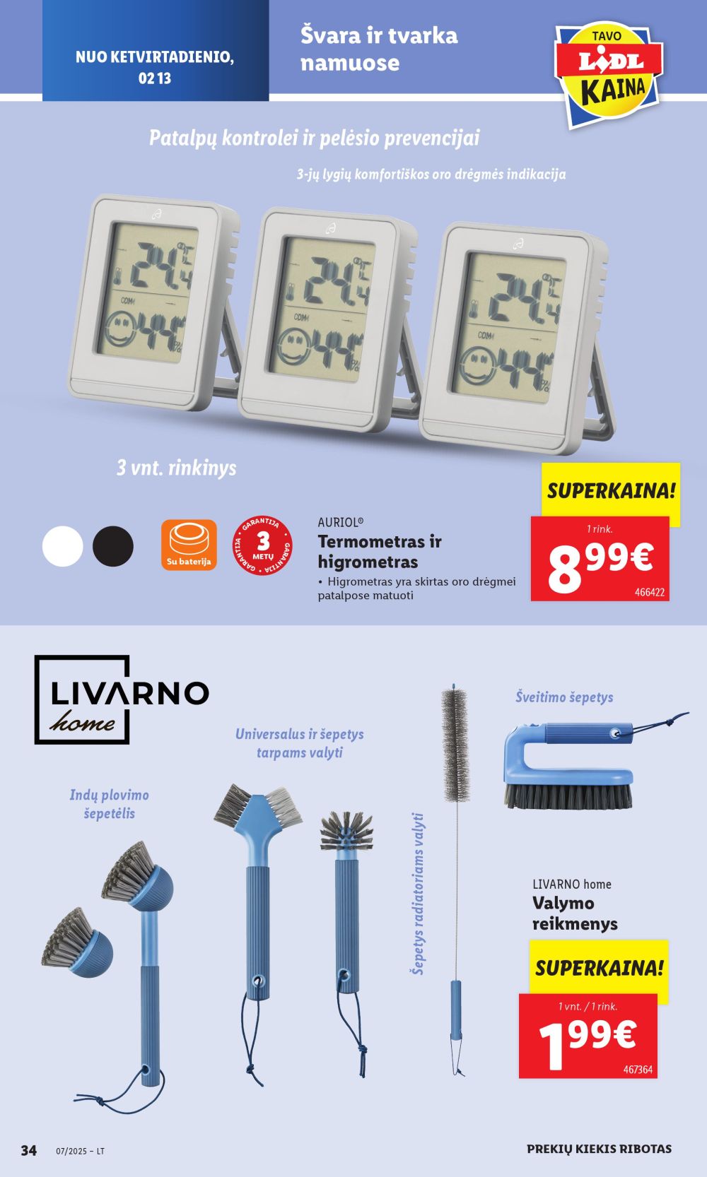 lidl - LIDL - Ne maisto prekių pasiūlymai (2025 02 10 - 2025 02 16) - page: 30