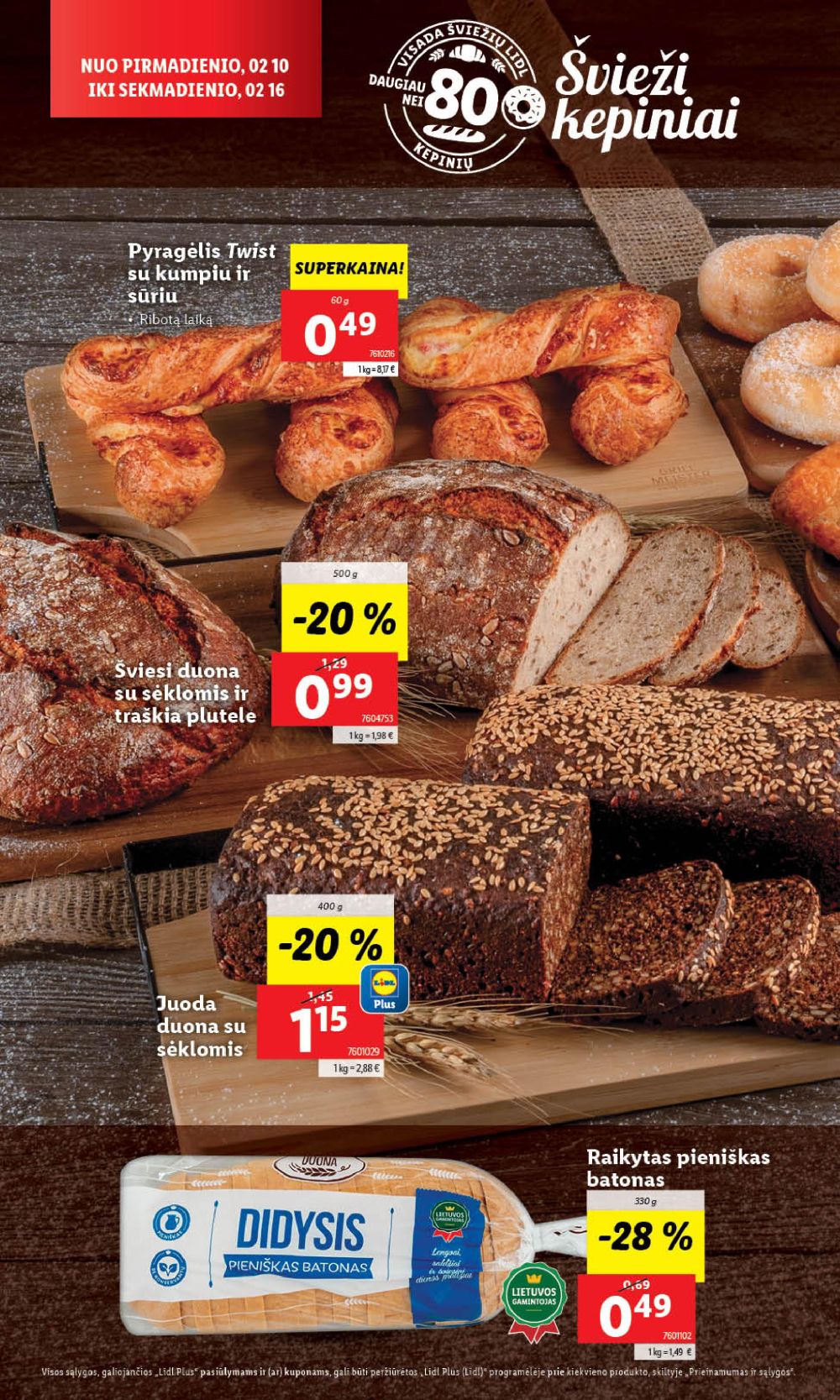 lidl - LIDL - Maisto prekių pasiūlymai (2025 02 13 - 2025 02 16) - page: 18