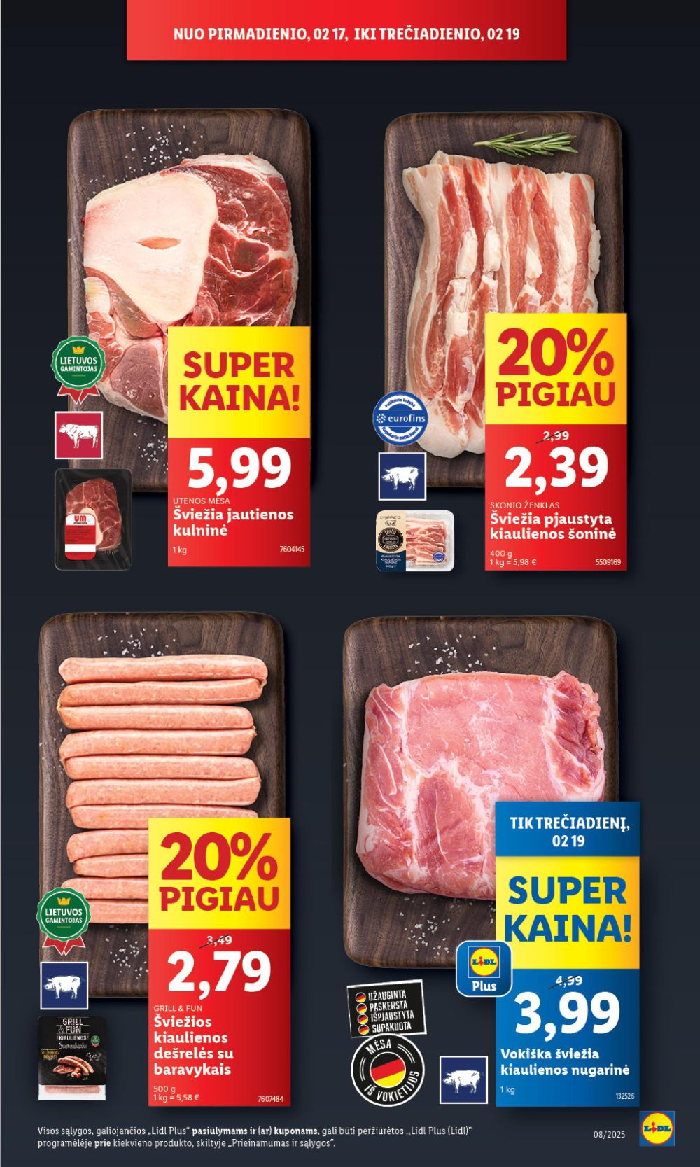 lidl - LIDL - Maisto prekių pasiūlymai (2025 02 17 - 2025 02 23) - page: 7