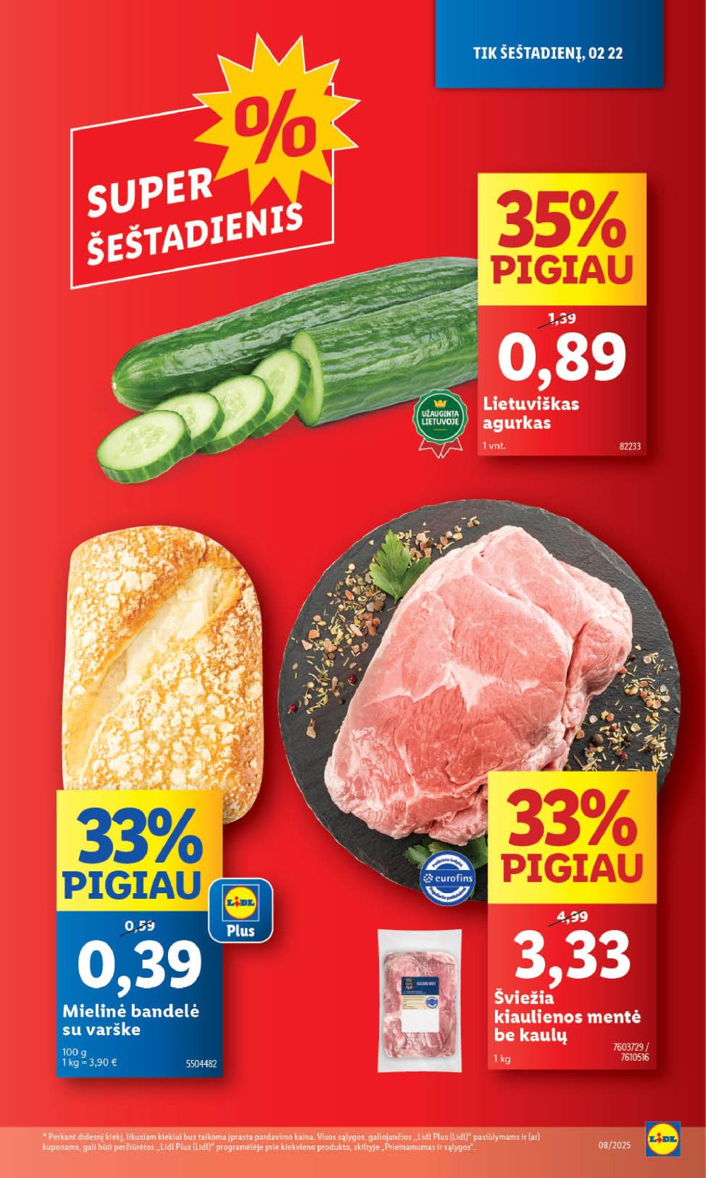 lidl - LIDL - Maisto prekių pasiūlymai (2025 02 20 - 2025 02 23) - page: 2