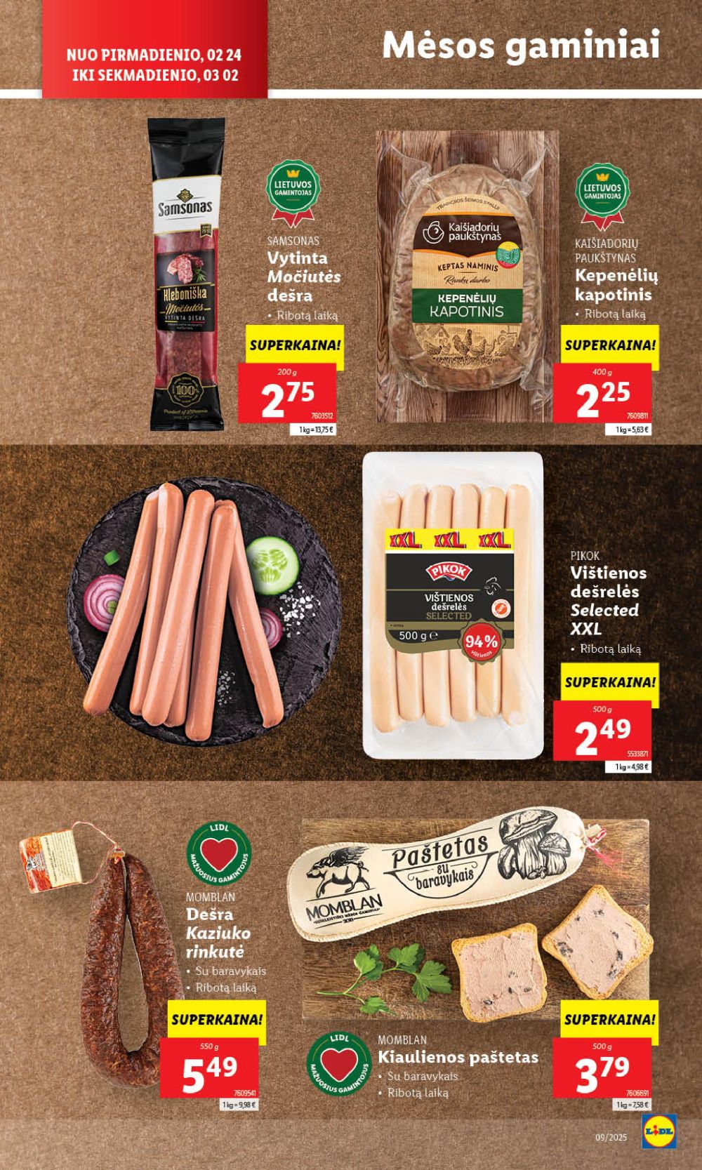 lidl - LIDL - Maisto prekių pasiūlymai (2025 02 24 - 2025 03 02) - page: 26