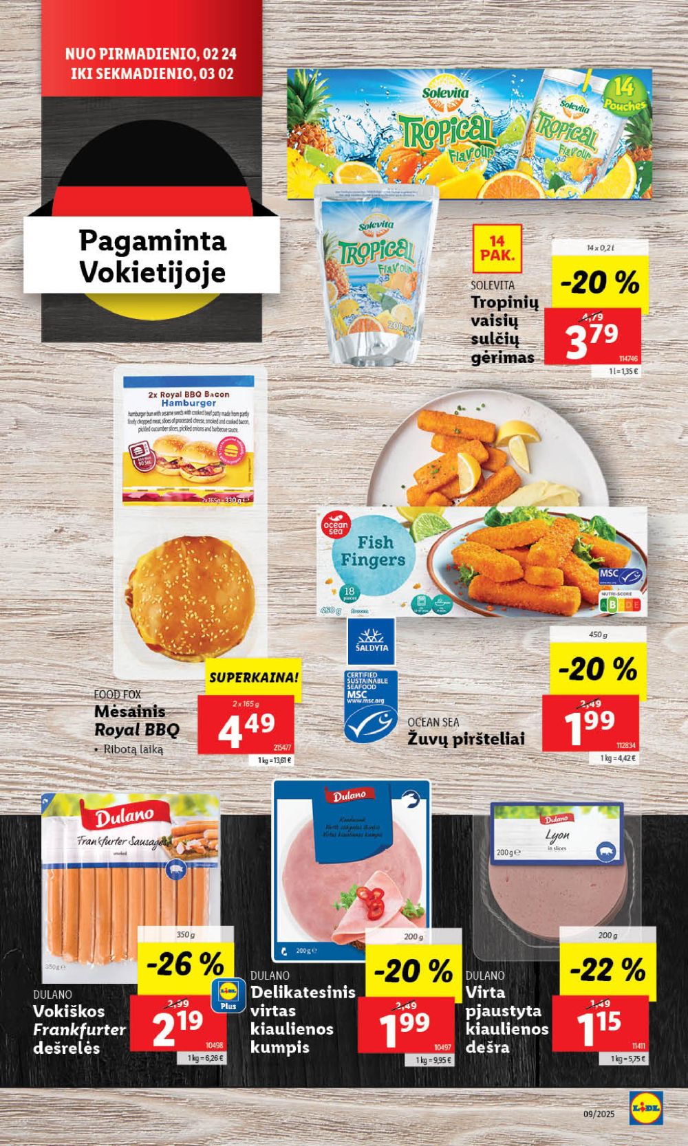 lidl - LIDL - Maisto prekių pasiūlymai (2025 02 24 - 2025 03 02) - page: 18