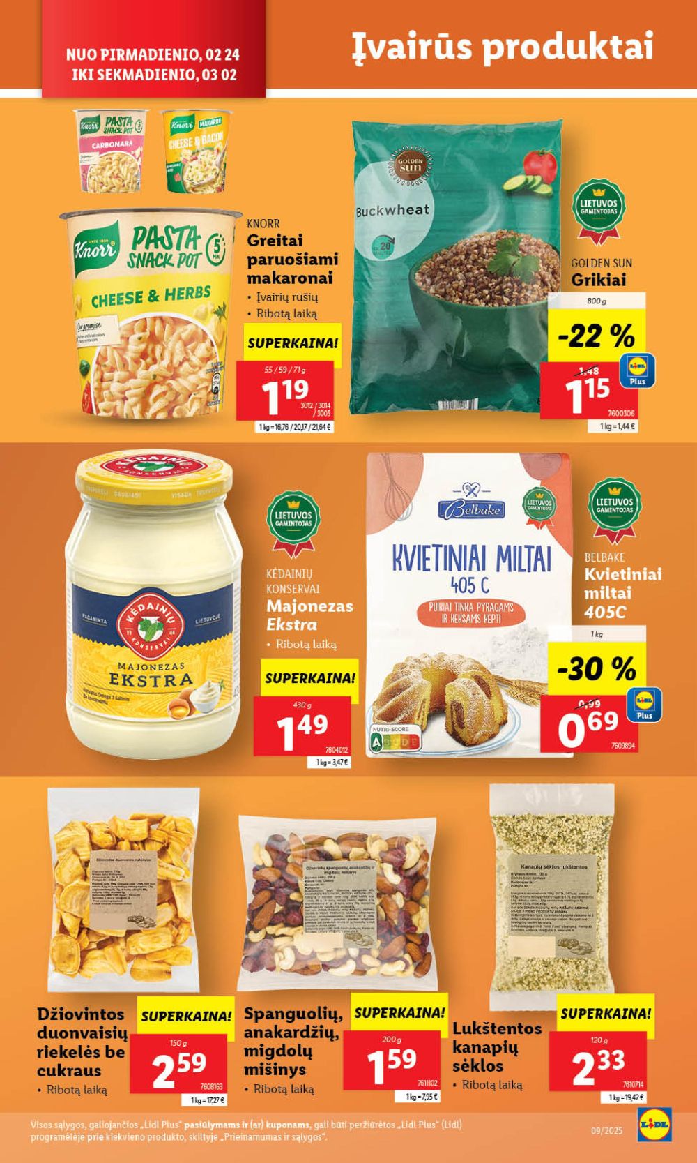 lidl - LIDL - Maisto prekių pasiūlymai (2025 02 24 - 2025 03 02) - page: 30