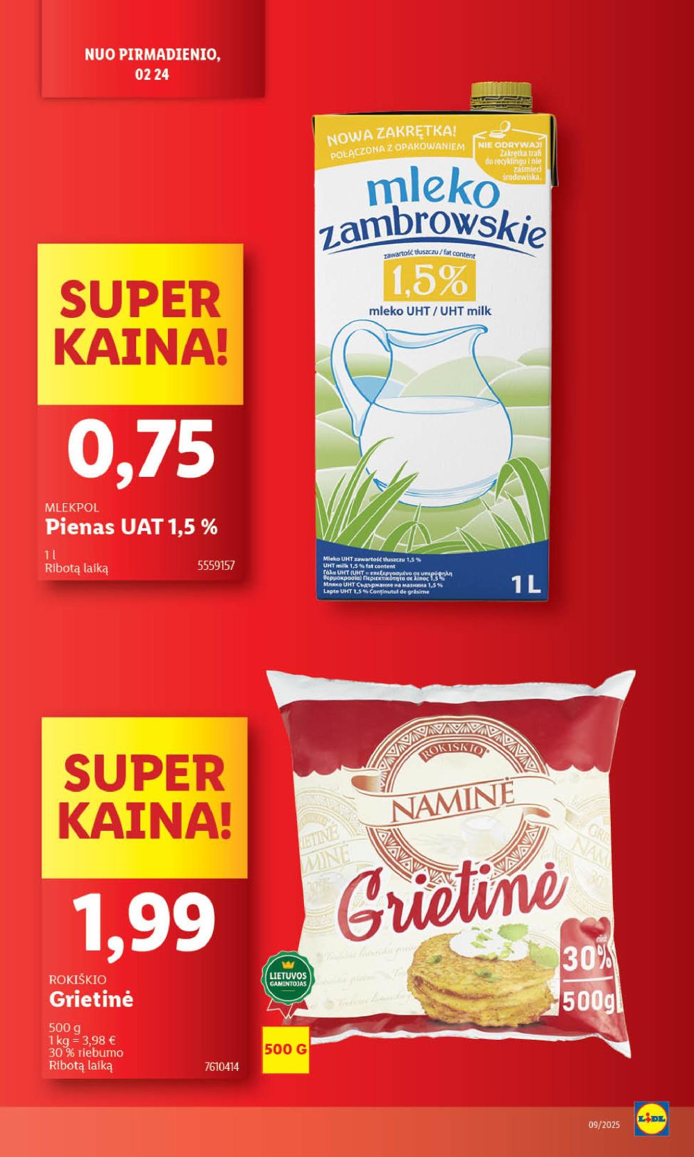 lidl - LIDL - Maisto prekių pasiūlymai (2025 02 24 - 2025 03 02) - page: 12