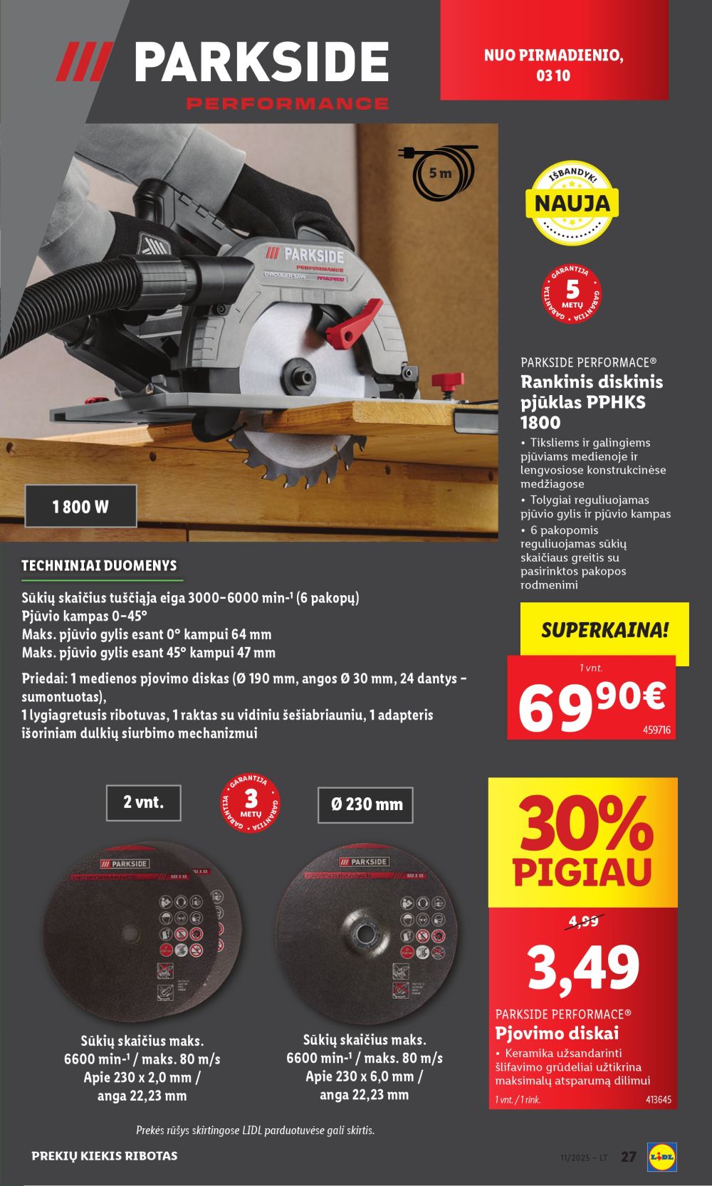 lidl - LIDL - Ne maisto prekių pasiūlymai (2025 03 10 - 2025 03 16) - page: 27 lidl - LIDL - Ne maisto prekių pasiūlymai (2025 03 10 - 2025 03 16) - page: 27