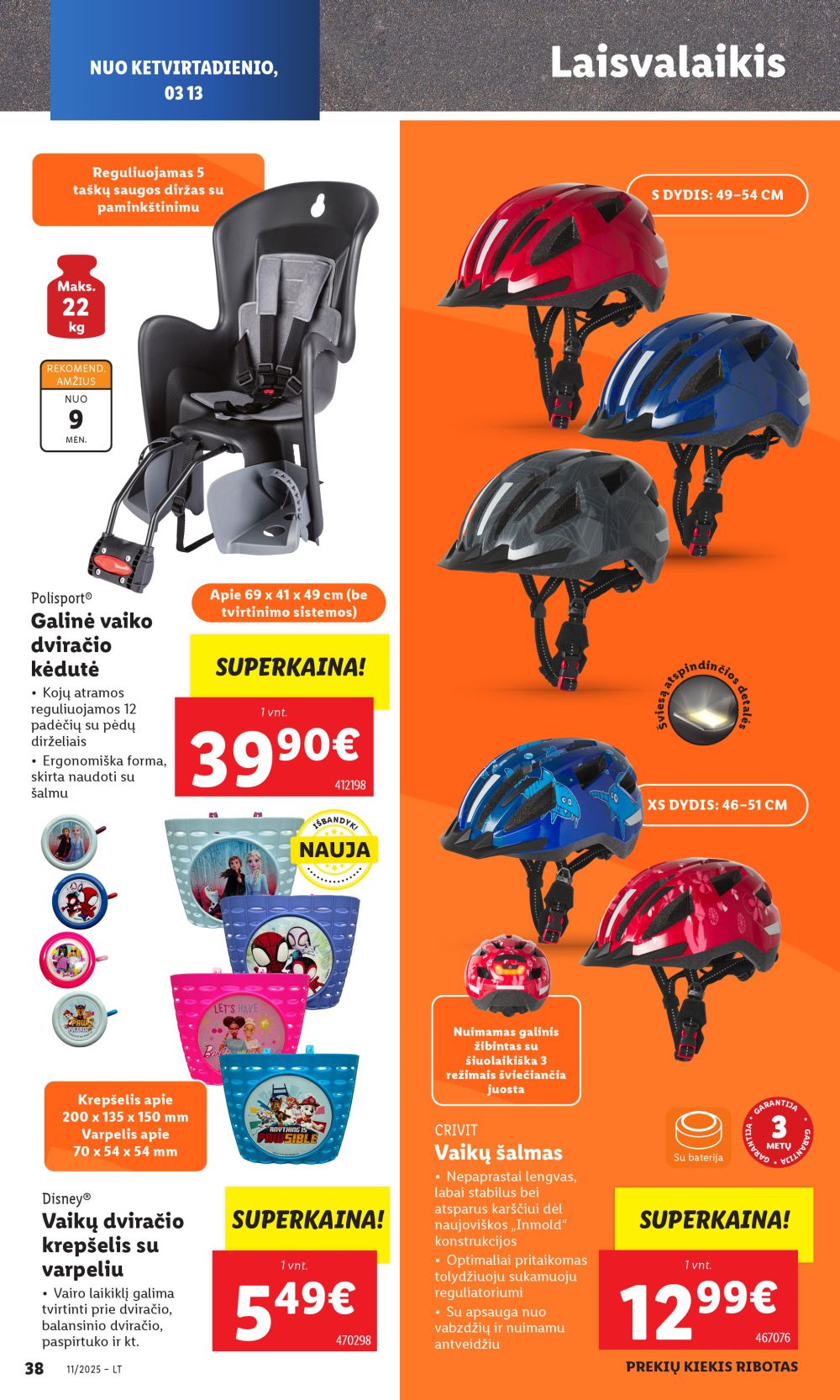 lidl - LIDL - Ne maisto prekių pasiūlymai (2025 03 10 - 2025 03 16) - page: 40 lidl - LIDL - Ne maisto prekių pasiūlymai (2025 03 10 - 2025 03 16) - page: 40