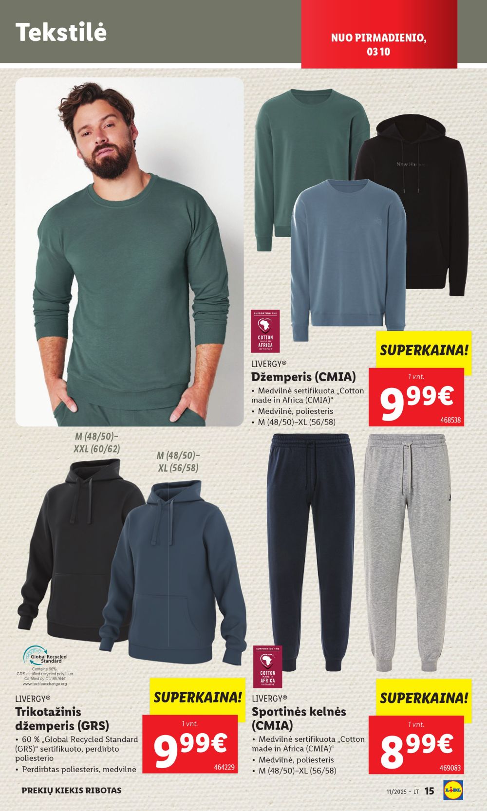 lidl - LIDL - Ne maisto prekių pasiūlymai (2025 03 10 - 2025 03 16) - page: 15 lidl - LIDL - Ne maisto prekių pasiūlymai (2025 03 10 - 2025 03 16) - page: 15