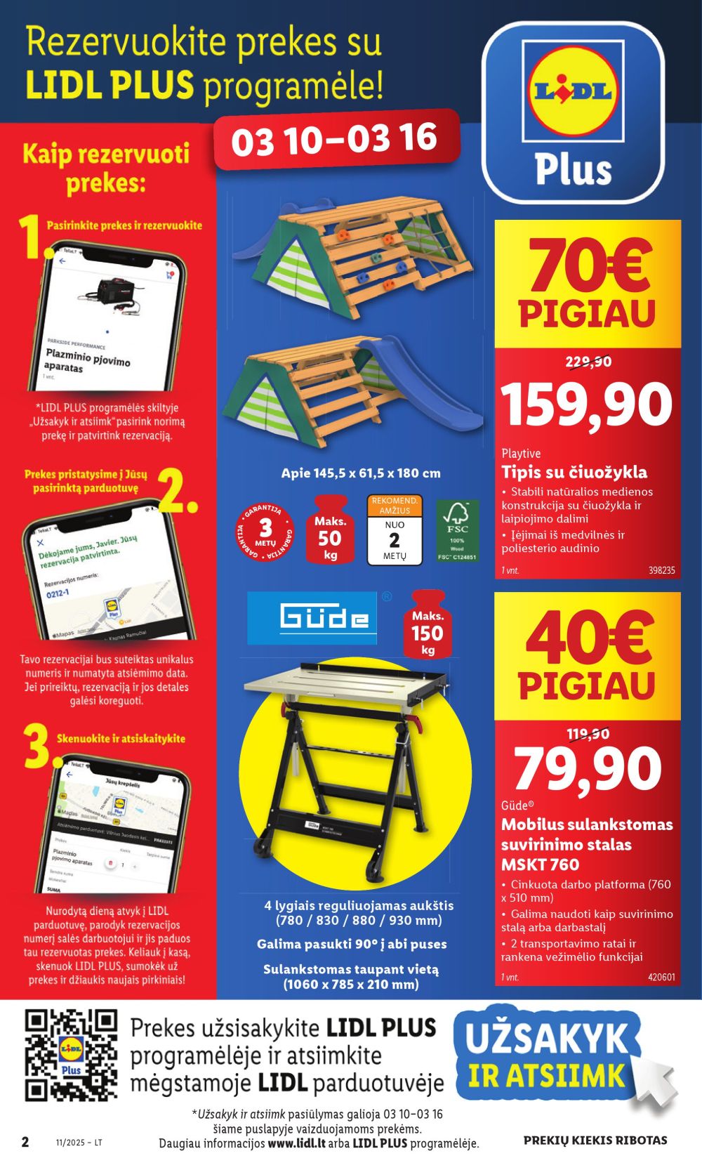 lidl - LIDL - Ne maisto prekių pasiūlymai (2025 03 10 - 2025 03 16) - page: 2 lidl - LIDL - Ne maisto prekių pasiūlymai (2025 03 10 - 2025 03 16) - page: 2