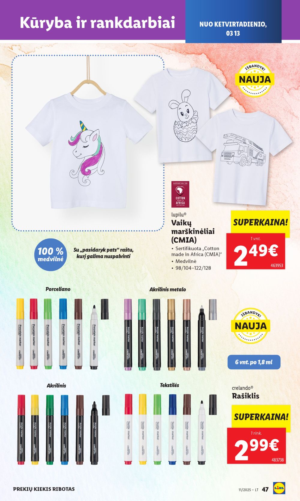 lidl - LIDL - Ne maisto prekių pasiūlymai (2025 03 10 - 2025 03 16) - page: 49 lidl - LIDL - Ne maisto prekių pasiūlymai (2025 03 10 - 2025 03 16) - page: 49