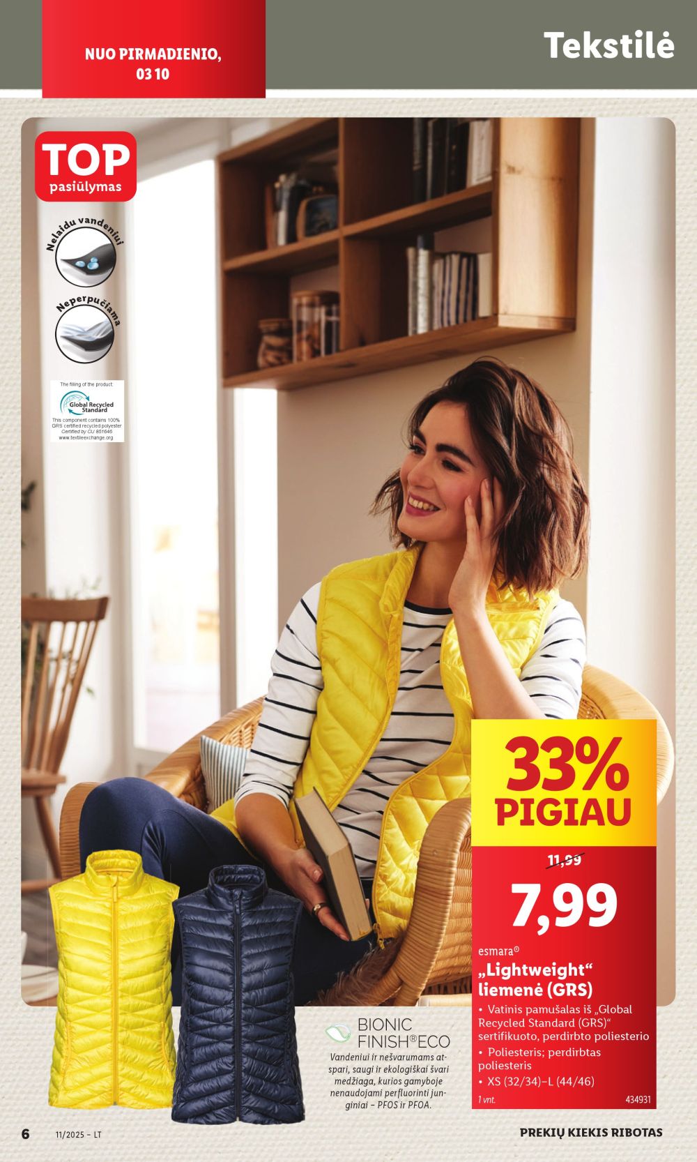 lidl - LIDL - Ne maisto prekių pasiūlymai (2025 03 10 - 2025 03 16) - page: 6 lidl - LIDL - Ne maisto prekių pasiūlymai (2025 03 10 - 2025 03 16) - page: 6