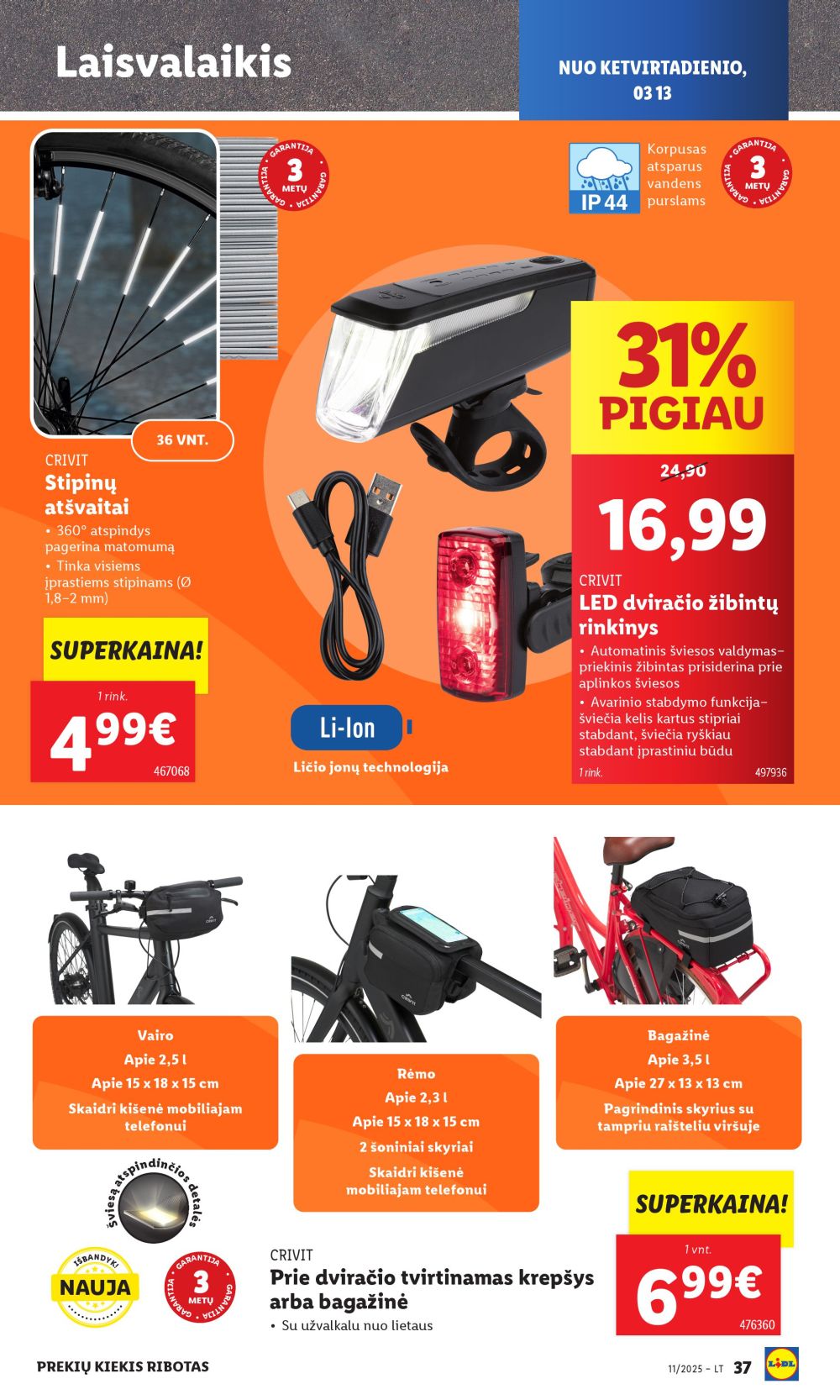 lidl - LIDL - Ne maisto prekių pasiūlymai (2025 03 10 - 2025 03 16) - page: 39 lidl - LIDL - Ne maisto prekių pasiūlymai (2025 03 10 - 2025 03 16) - page: 39