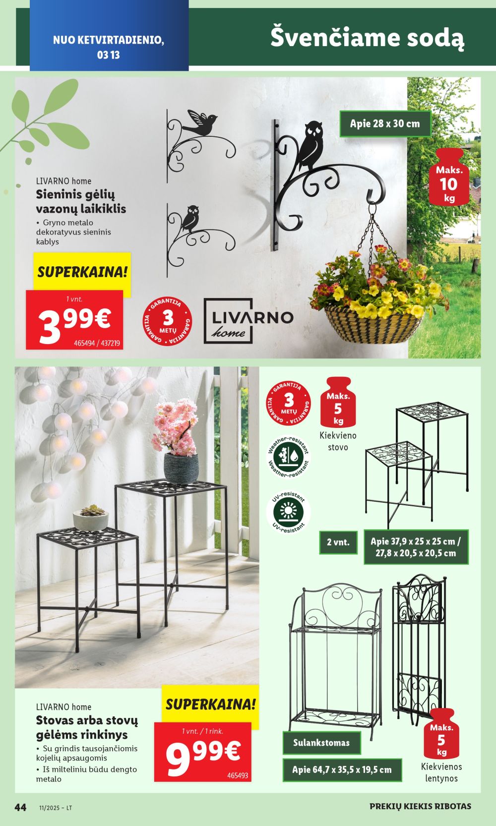 lidl - LIDL - Ne maisto prekių pasiūlymai (2025 03 10 - 2025 03 16) - page: 46 lidl - LIDL - Ne maisto prekių pasiūlymai (2025 03 10 - 2025 03 16) - page: 46