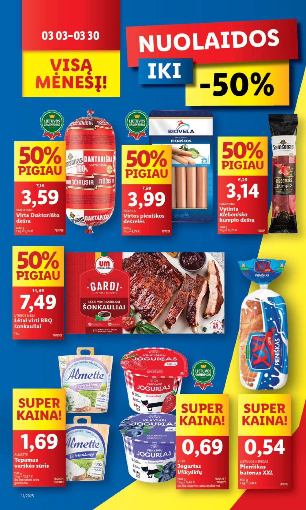 lidl - LIDL - Maisto prekių pasiūlymai (2025 03 13 - 2025 03 16) - page: 38