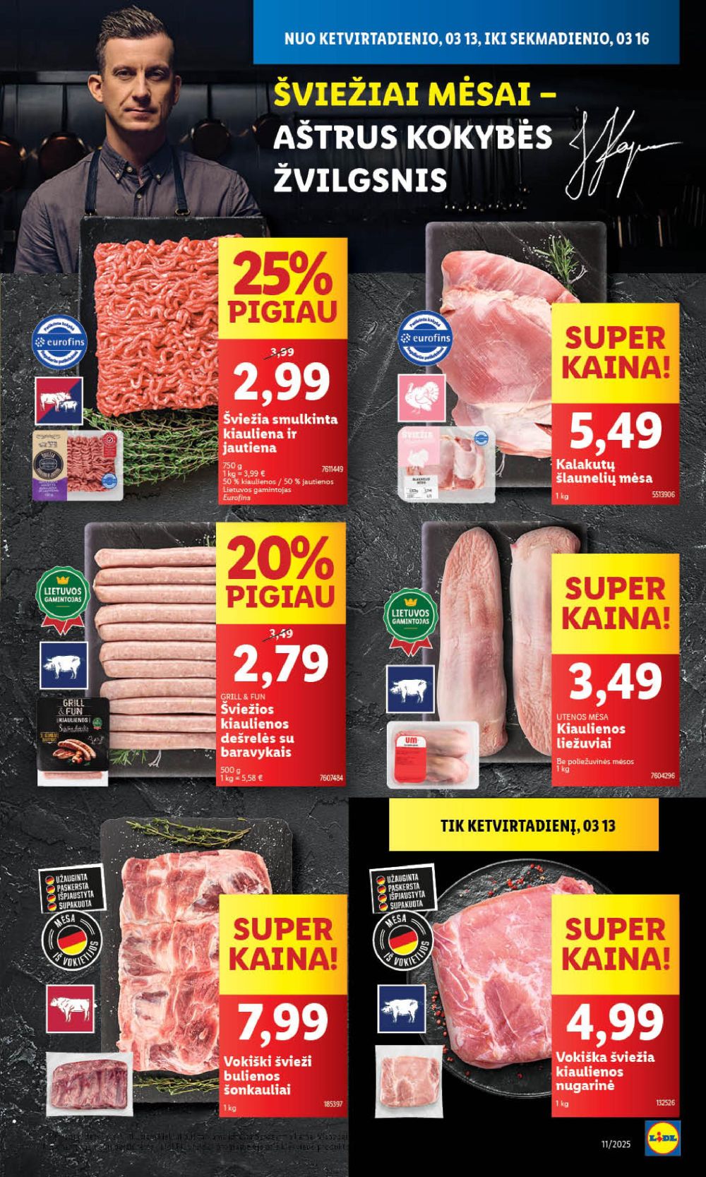 lidl - LIDL - Maisto prekių pasiūlymai (2025 03 13 - 2025 03 16) - page: 5