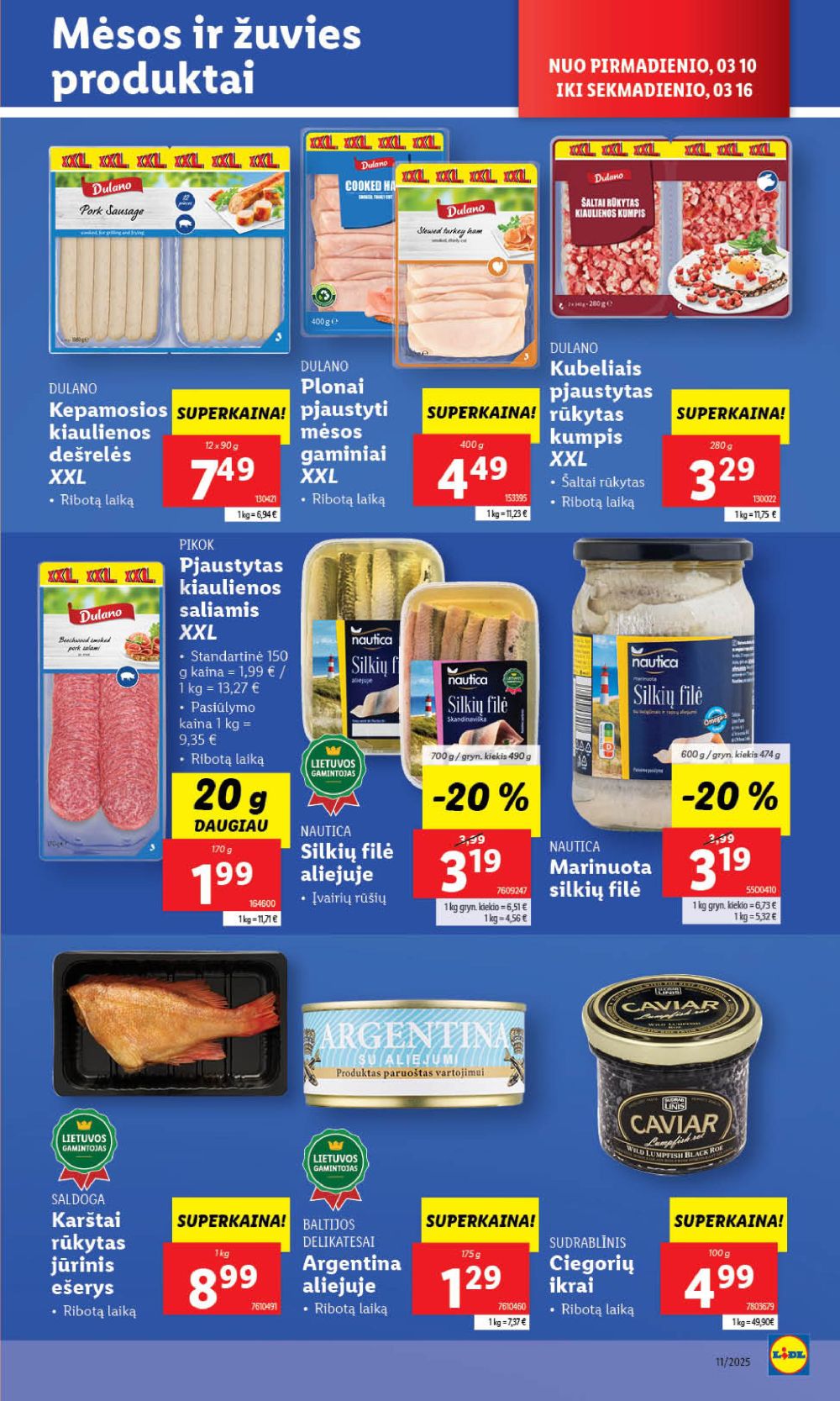 lidl - LIDL - Maisto prekių pasiūlymai (2025 03 13 - 2025 03 16) - page: 43