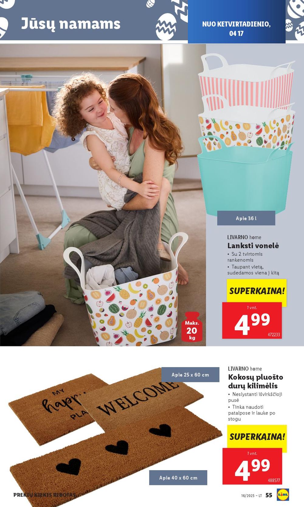 lidl - LIDL - Ne maisto prekių pasiūlymai (2025 04 14 - 2025 04 19) - page: 49