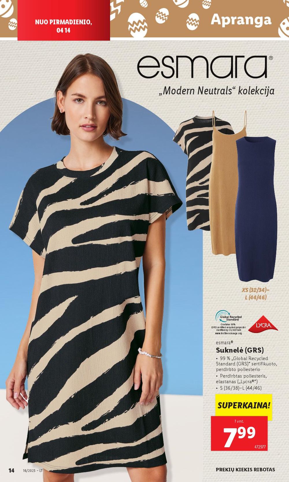 lidl - LIDL - Ne maisto prekių pasiūlymai (2025 04 14 - 2025 04 19) - page: 14