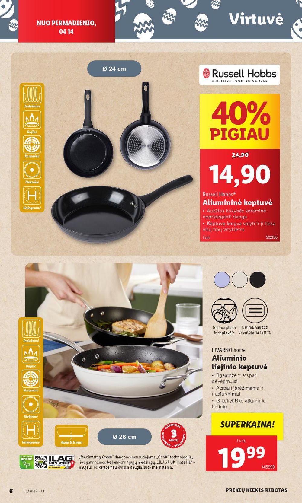 lidl - LIDL - Ne maisto prekių pasiūlymai (2025 04 14 - 2025 04 19) - page: 6