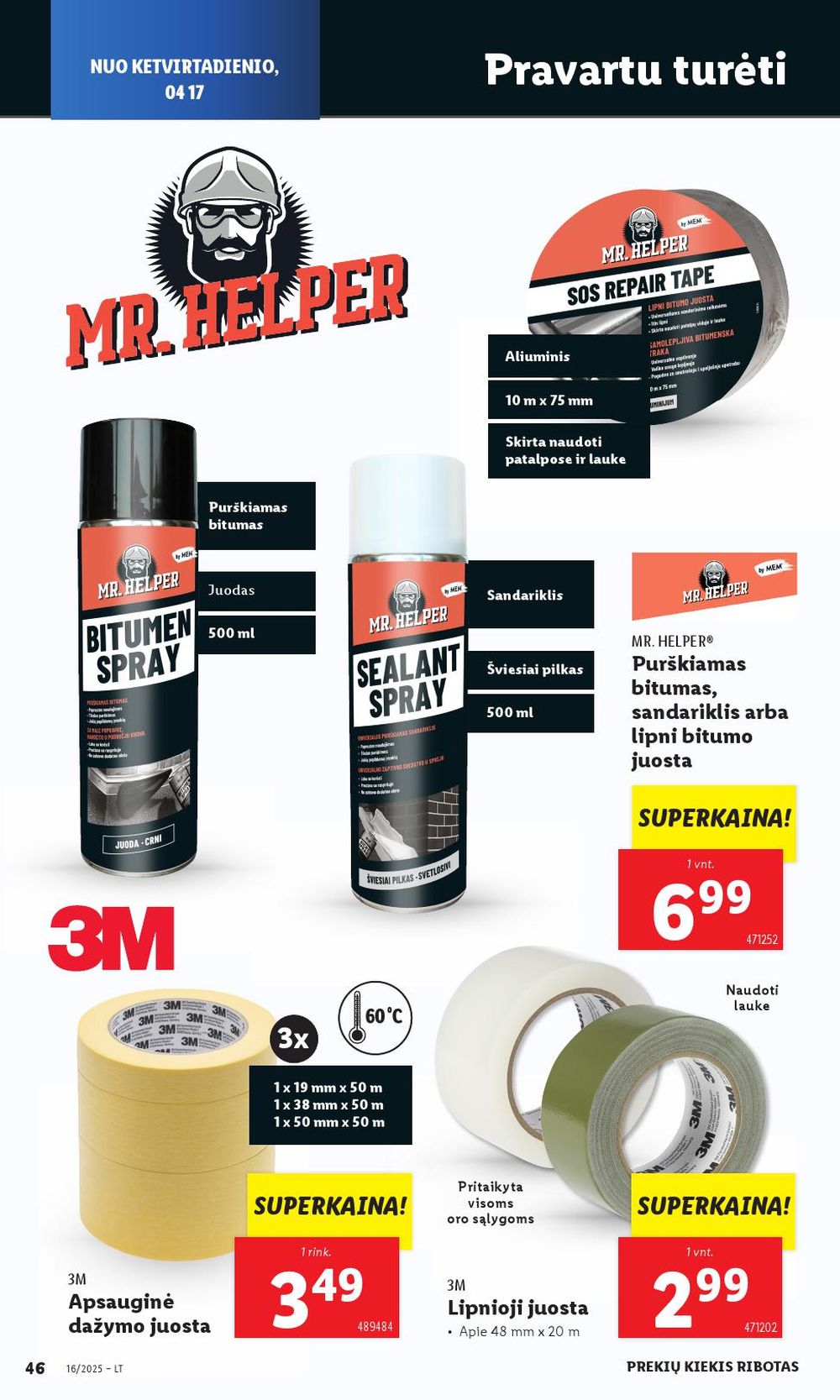 lidl - LIDL - Ne maisto prekių pasiūlymai (2025 04 14 - 2025 04 19) - page: 40