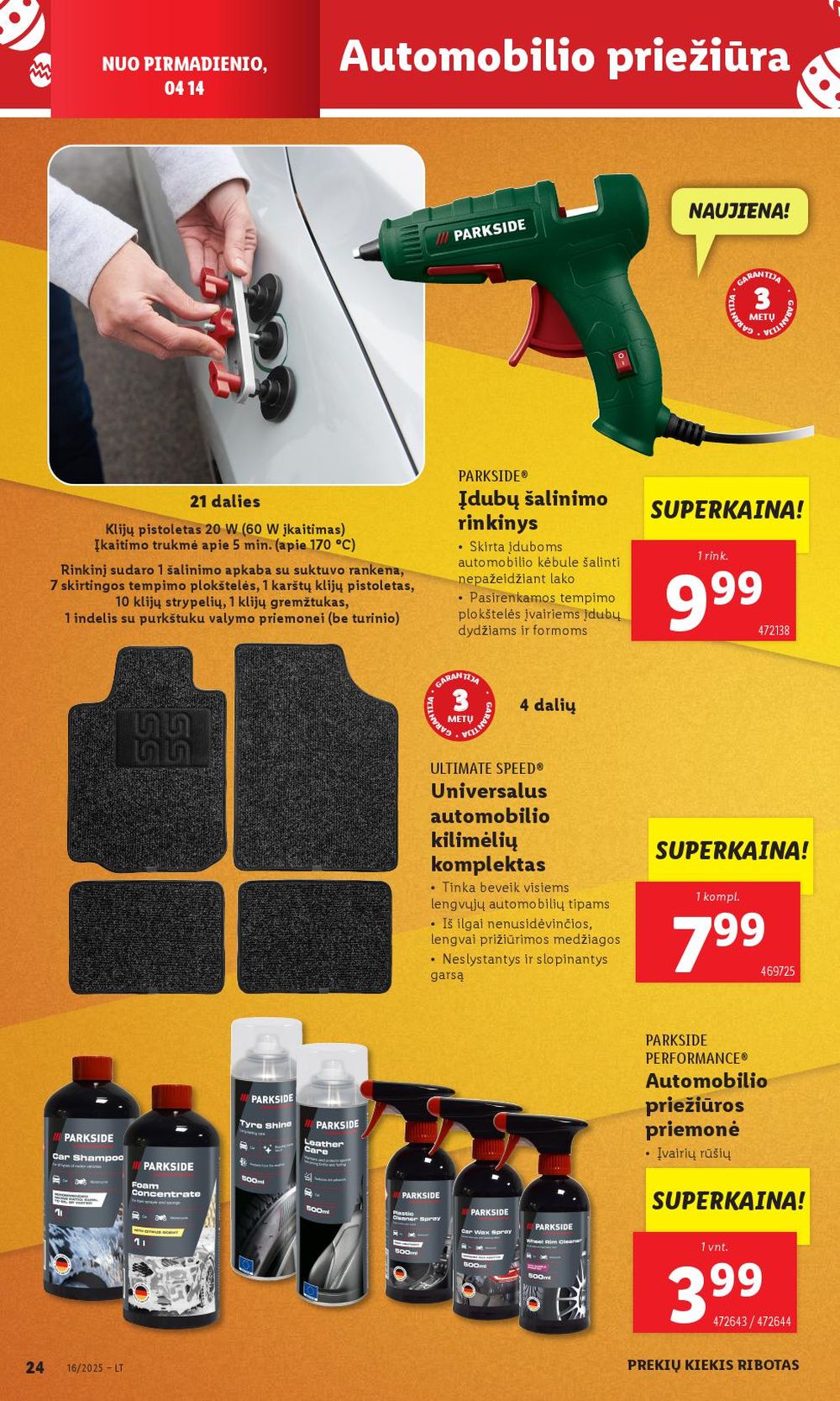 lidl - LIDL - Ne maisto prekių pasiūlymai (2025 04 14 - 2025 04 19) - page: 24