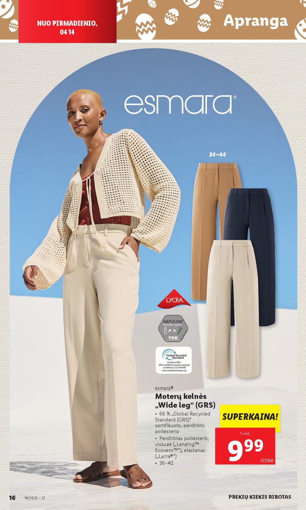 lidl - LIDL - Ne maisto prekių pasiūlymai (2025 04 14 - 2025 04 19) - page: 16