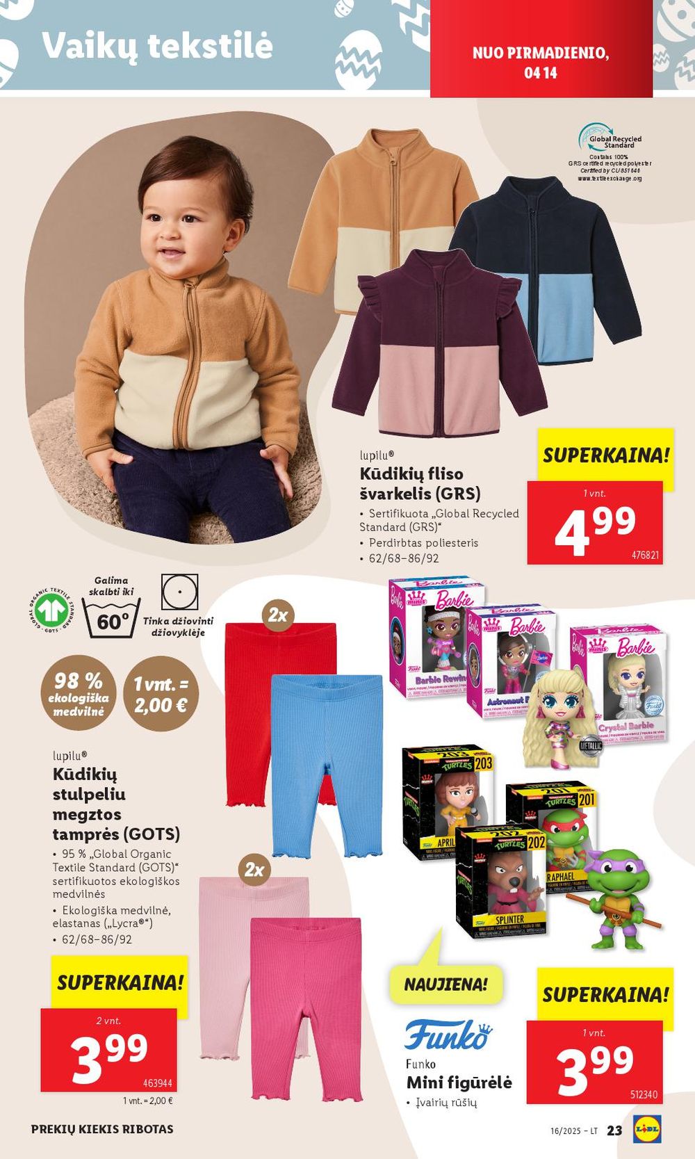 lidl - LIDL - Ne maisto prekių pasiūlymai (2025 04 14 - 2025 04 19) - page: 23