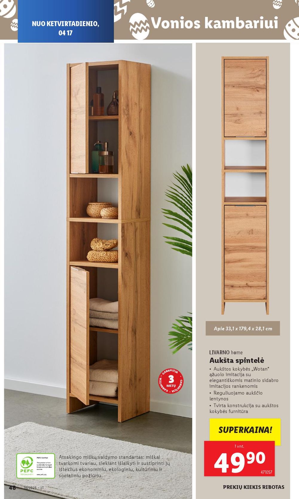 lidl - LIDL - Ne maisto prekių pasiūlymai (2025 04 14 - 2025 04 19) - page: 42