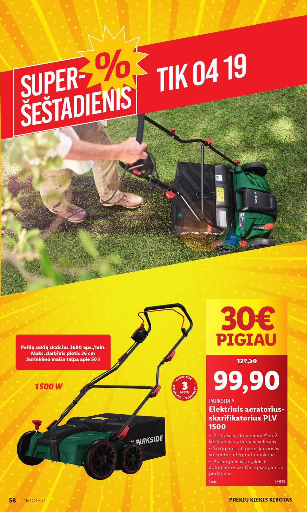 lidl - LIDL - Ne maisto prekių pasiūlymai (2025 04 14 - 2025 04 19) - page: 52