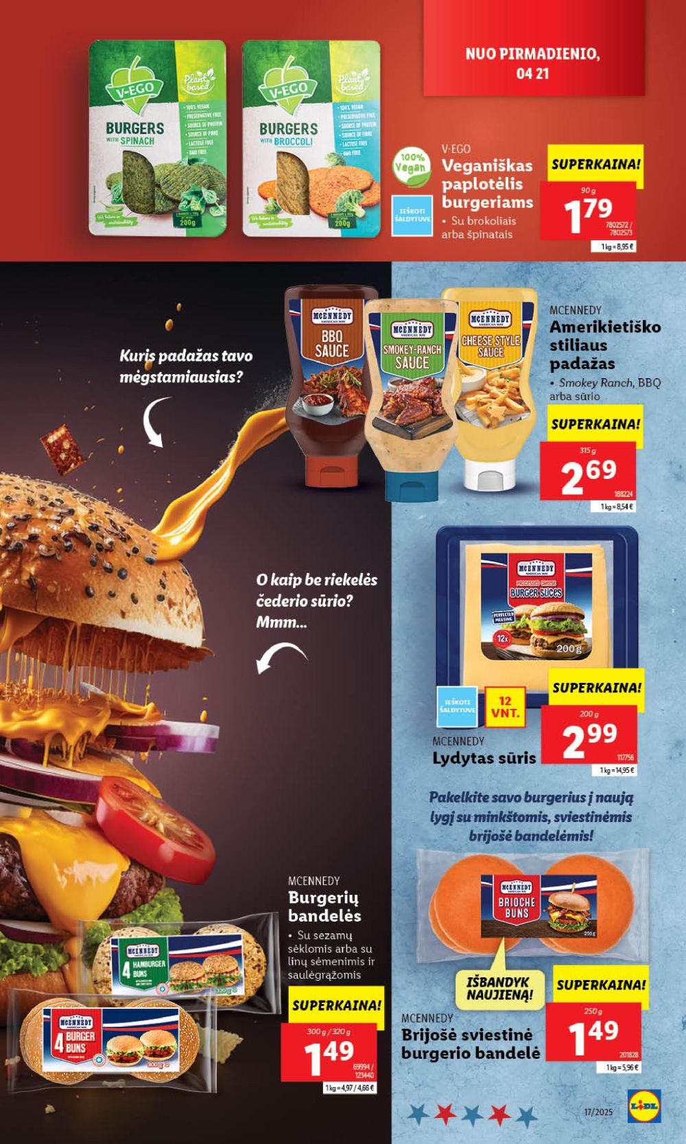 lidl - LIDL - Maisto prekių pasiūlymai (2025 04 24 - 2025 04 27) - page: 19 lidl - LIDL - Maisto prekių pasiūlymai (2025 04 24 - 2025 04 27) - page: 19