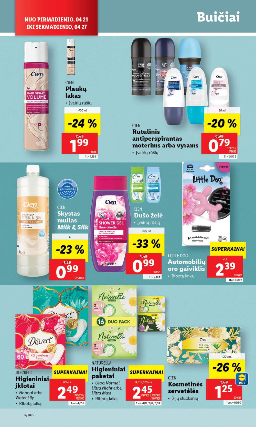 lidl - LIDL - Maisto prekių pasiūlymai (2025 04 24 - 2025 04 27) - page: 54 lidl - LIDL - Maisto prekių pasiūlymai (2025 04 24 - 2025 04 27) - page: 54