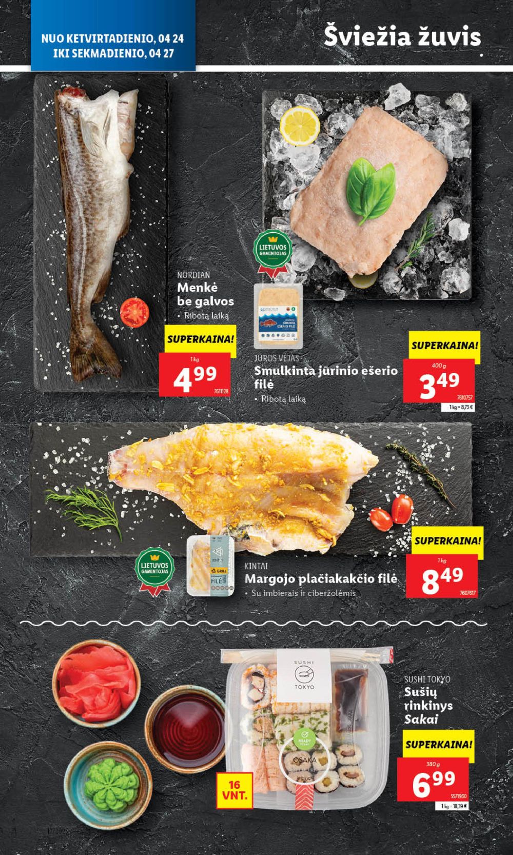 lidl - LIDL - Maisto prekių pasiūlymai (2025 04 24 - 2025 04 27) - page: 7 lidl - LIDL - Maisto prekių pasiūlymai (2025 04 24 - 2025 04 27) - page: 7