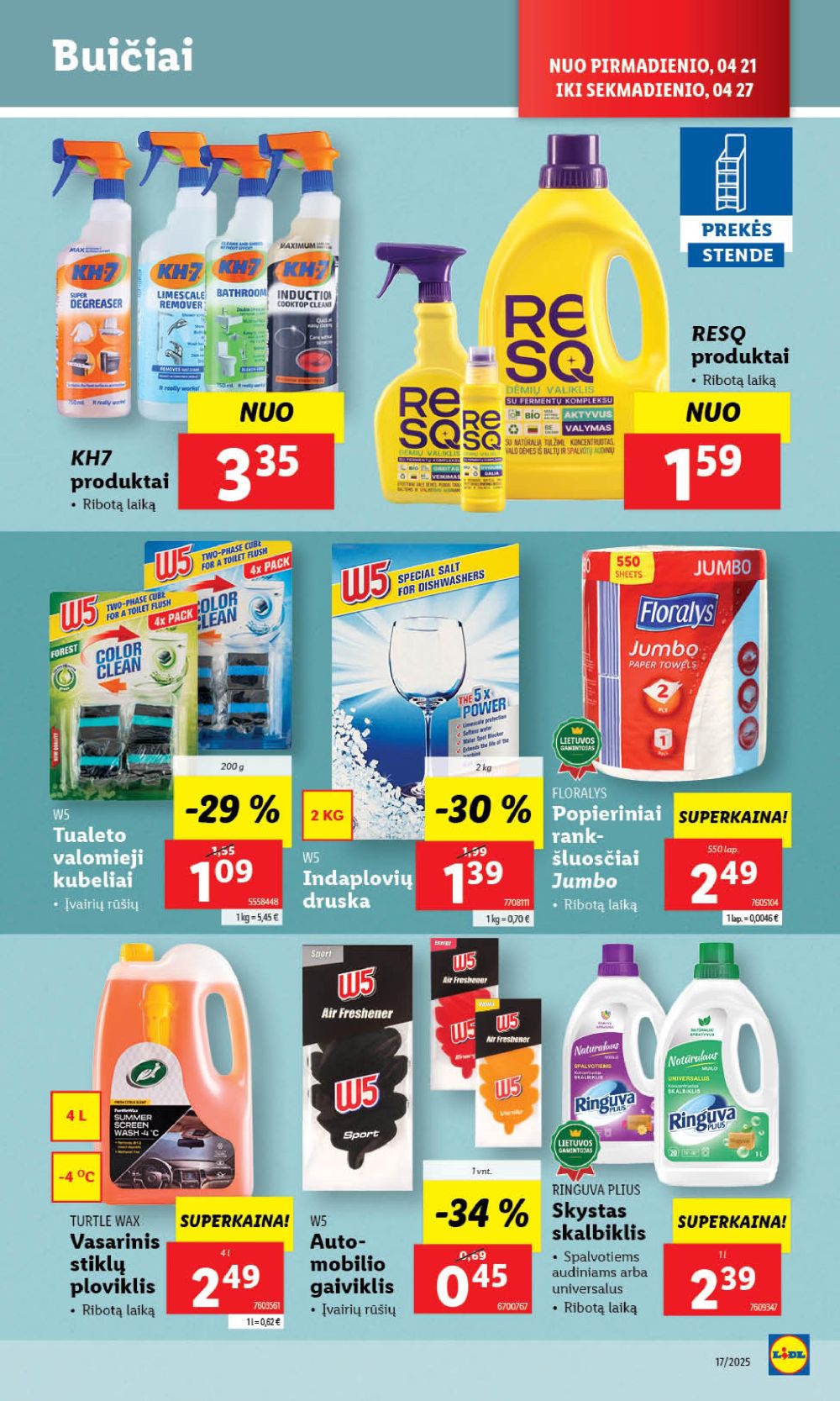 lidl - LIDL - Maisto prekių pasiūlymai (2025 04 24 - 2025 04 27) - page: 55 lidl - LIDL - Maisto prekių pasiūlymai (2025 04 24 - 2025 04 27) - page: 55