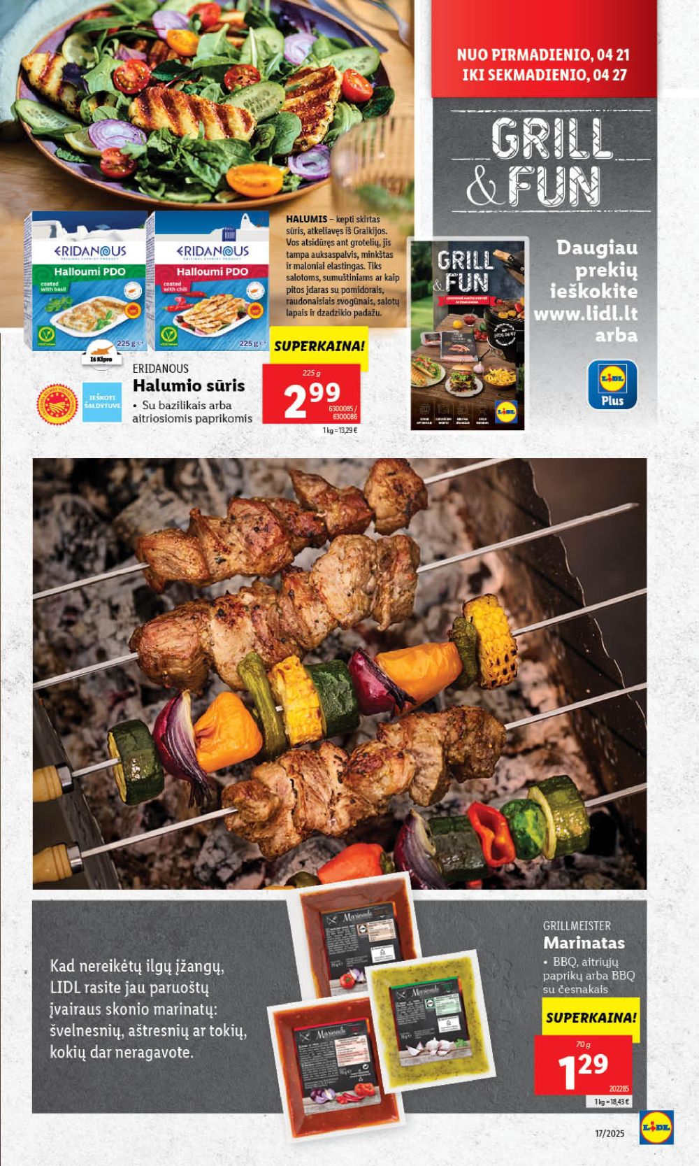 lidl - LIDL - Maisto prekių pasiūlymai (2025 04 24 - 2025 04 27) - page: 43 lidl - LIDL - Maisto prekių pasiūlymai (2025 04 24 - 2025 04 27) - page: 43