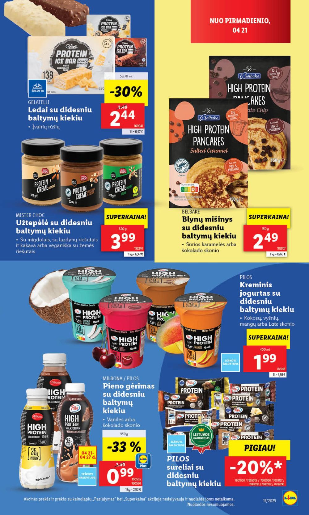 lidl - LIDL - Maisto prekių pasiūlymai (2025 04 24 - 2025 04 27) - page: 29 lidl - LIDL - Maisto prekių pasiūlymai (2025 04 24 - 2025 04 27) - page: 29