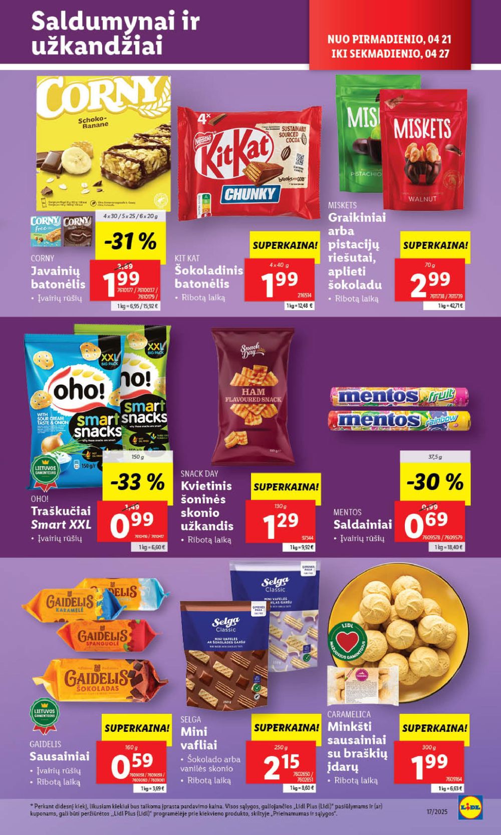 lidl - LIDL - Maisto prekių pasiūlymai (2025 04 24 - 2025 04 27) - page: 41 lidl - LIDL - Maisto prekių pasiūlymai (2025 04 24 - 2025 04 27) - page: 41