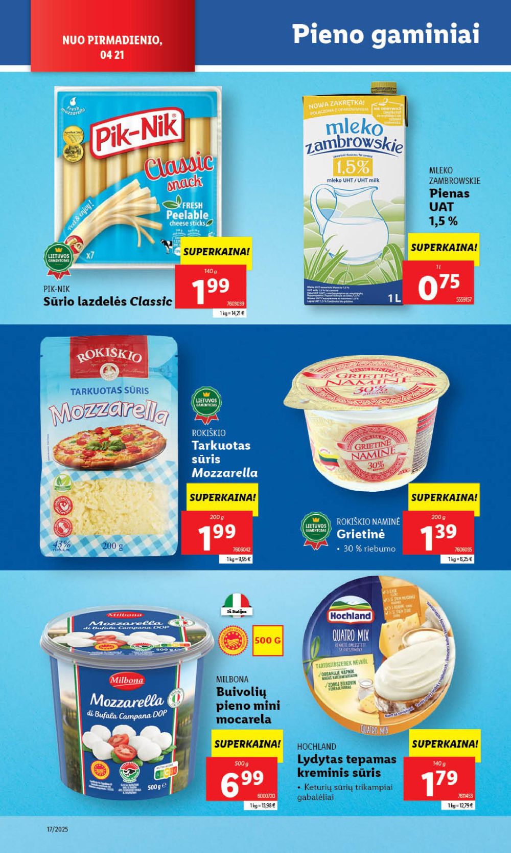 lidl - LIDL - Maisto prekių pasiūlymai (2025 04 24 - 2025 04 27) - page: 34 lidl - LIDL - Maisto prekių pasiūlymai (2025 04 24 - 2025 04 27) - page: 34