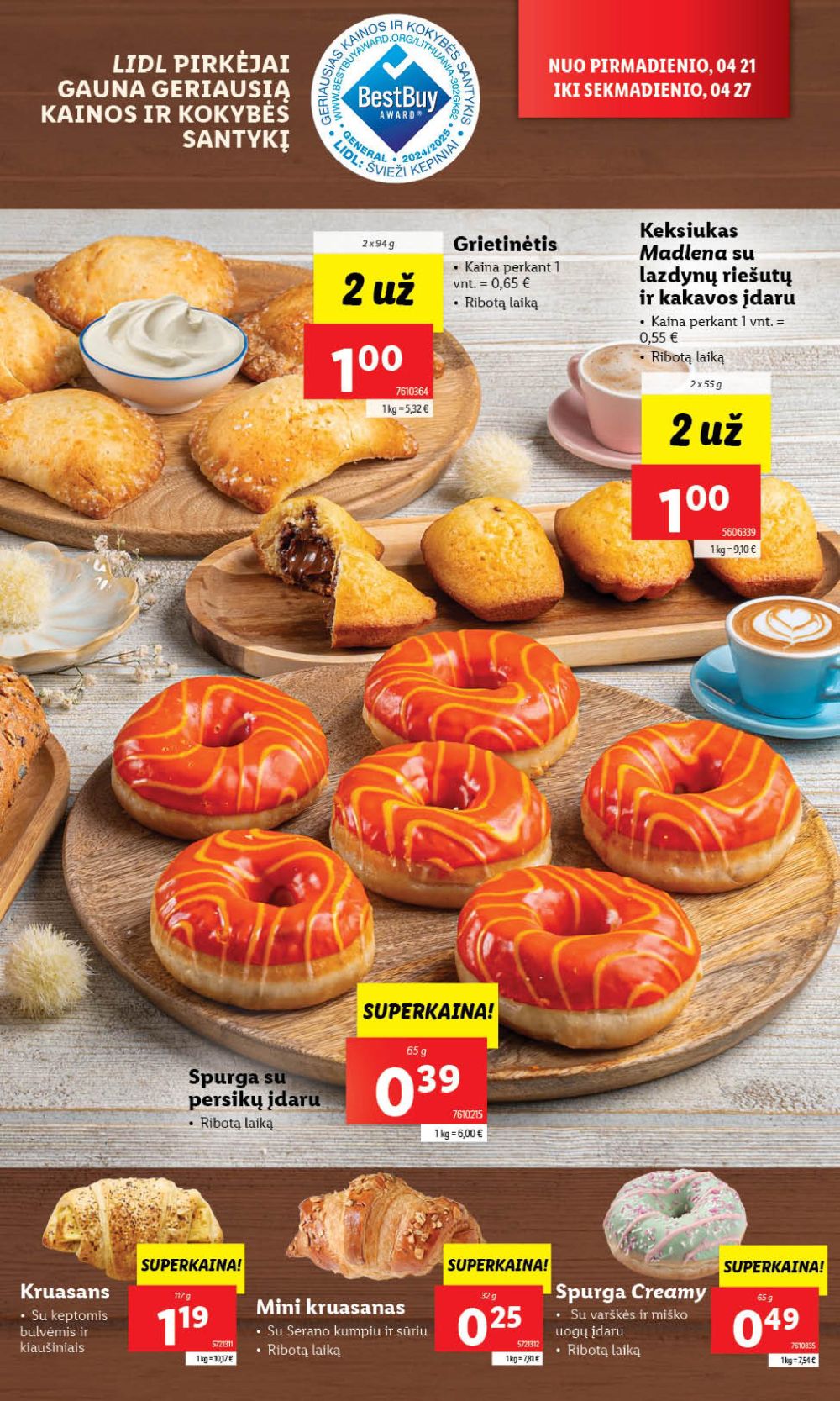 lidl - LIDL - Maisto prekių pasiūlymai (2025 04 24 - 2025 04 27) - page: 13 lidl - LIDL - Maisto prekių pasiūlymai (2025 04 24 - 2025 04 27) - page: 13