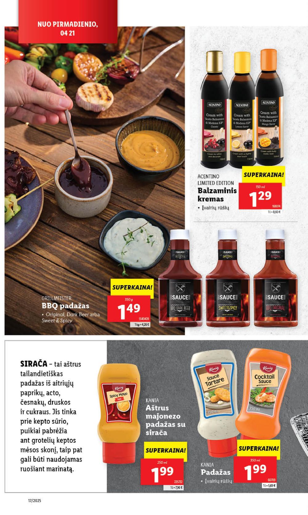 lidl - LIDL - Maisto prekių pasiūlymai (2025 04 24 - 2025 04 27) - page: 44 lidl - LIDL - Maisto prekių pasiūlymai (2025 04 24 - 2025 04 27) - page: 44