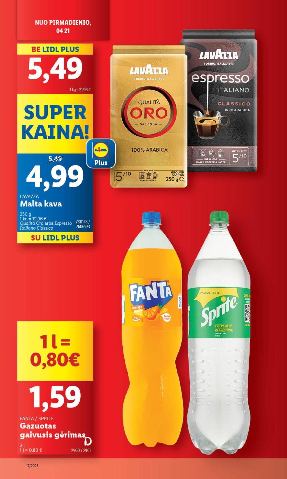 lidl - LIDL - Maisto prekių pasiūlymai (2025 04 24 - 2025 04 27) - page: 32 lidl - LIDL - Maisto prekių pasiūlymai (2025 04 24 - 2025 04 27) - page: 32