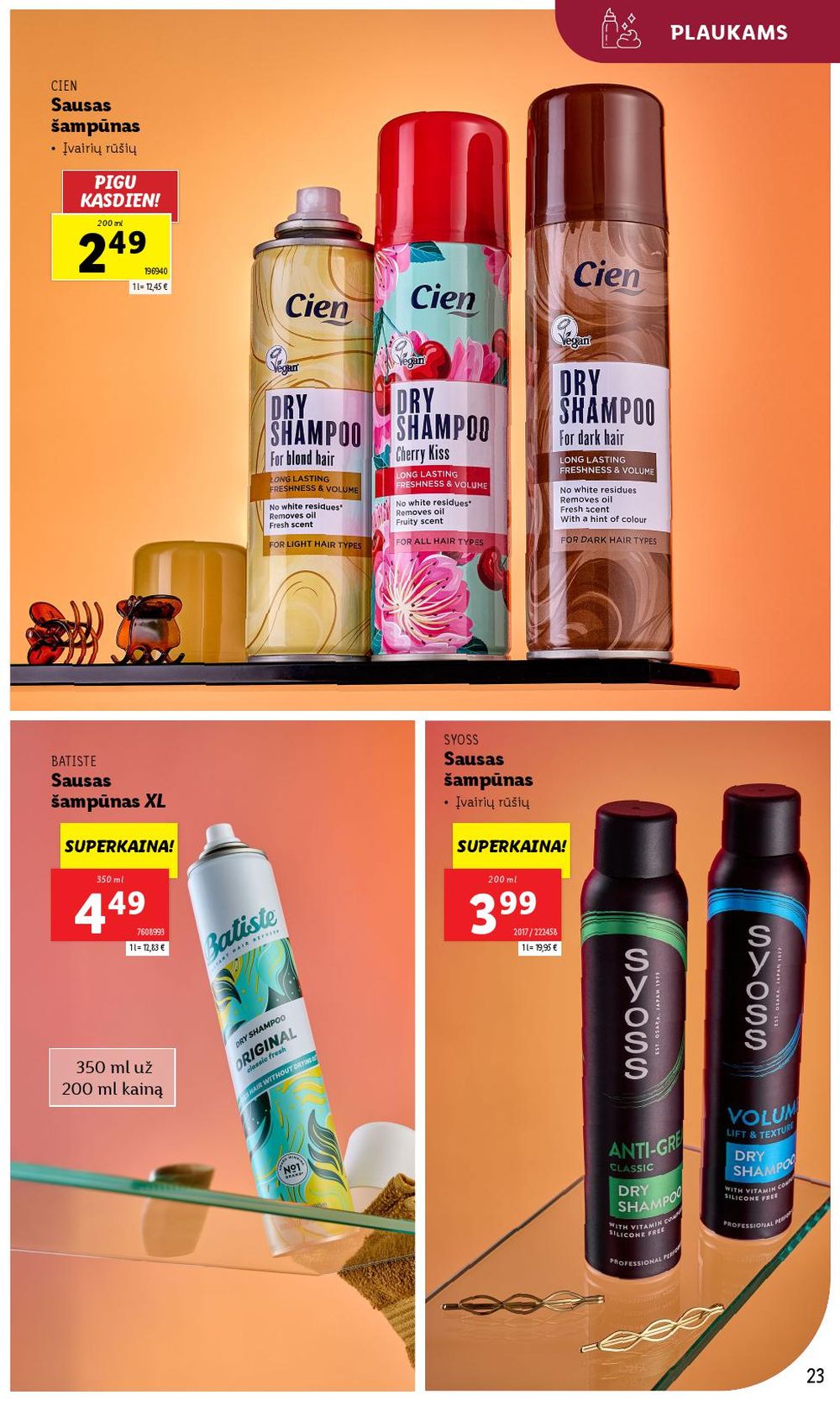 lidl - LIDL - Grožio festivalis (2025 04 28 - 2025 05 11) - page: 23 lidl - LIDL - Grožio festivalis (2025 04 28 - 2025 05 11) - page: 23