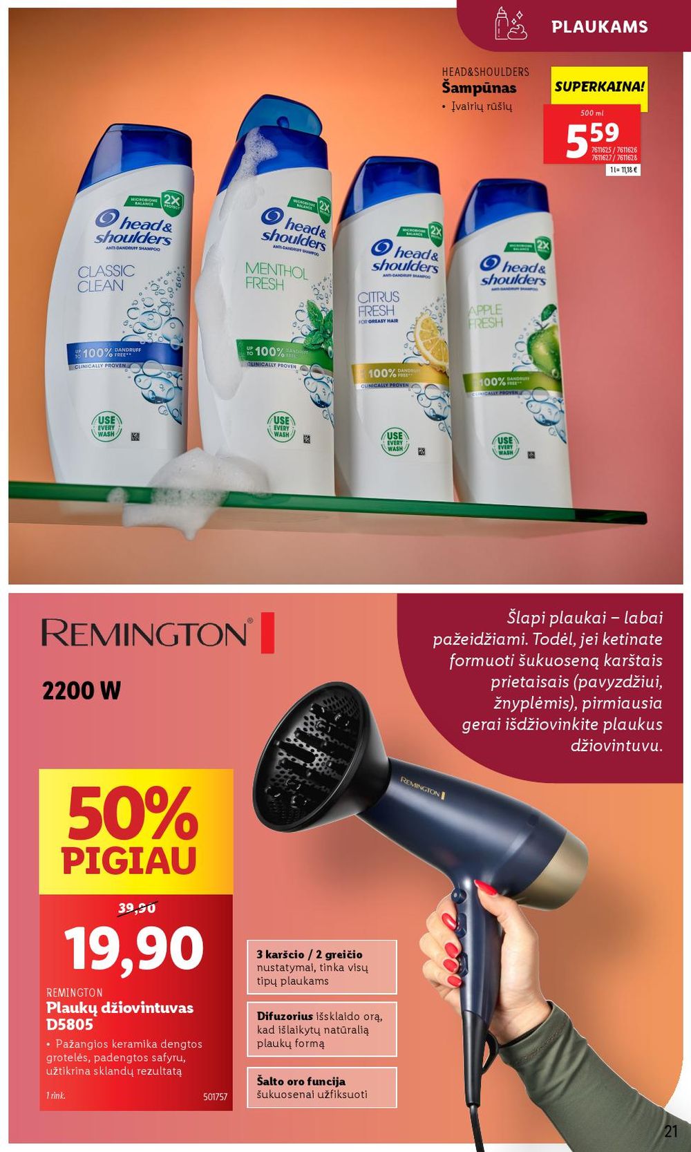 lidl - LIDL - Grožio festivalis (2025 04 28 - 2025 05 11) - page: 21 lidl - LIDL - Grožio festivalis (2025 04 28 - 2025 05 11) - page: 21