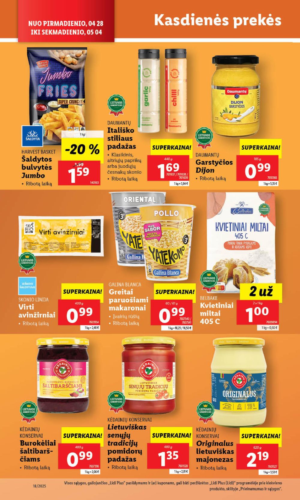 lidl - LIDL - Maisto prekių pasiūlymai (2025 04 28 - 2025 05 04) - page: 27 lidl - LIDL - Maisto prekių pasiūlymai (2025 04 28 - 2025 05 04) - page: 27