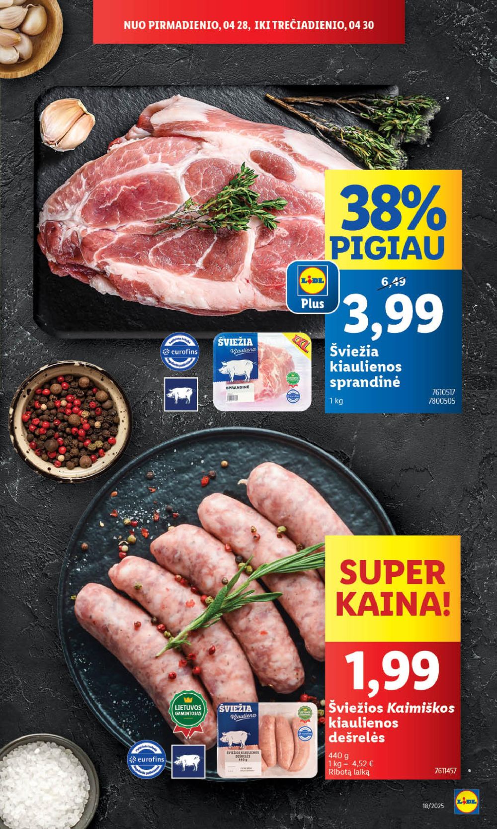 lidl - LIDL - Maisto prekių pasiūlymai (2025 04 28 - 2025 05 04) - page: 7 lidl - LIDL - Maisto prekių pasiūlymai (2025 04 28 - 2025 05 04) - page: 7